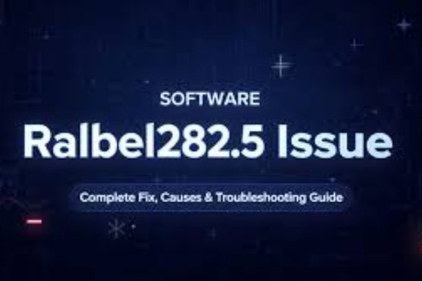 software ralbel28.2.5 issue