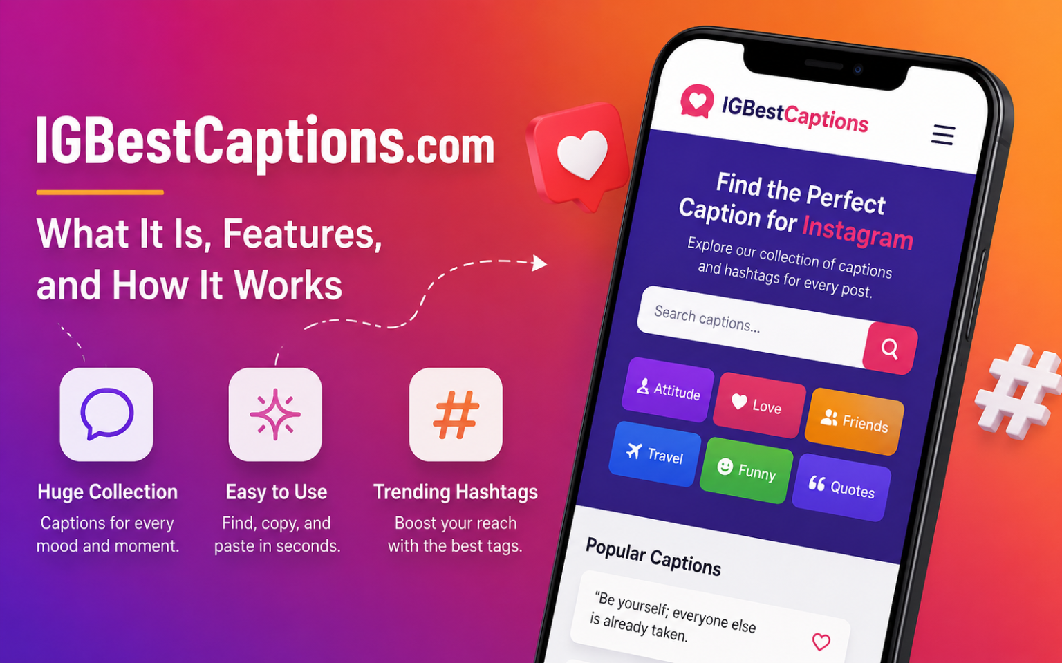 IGBestCaptions.com: What It Is, Features, and How It Works
